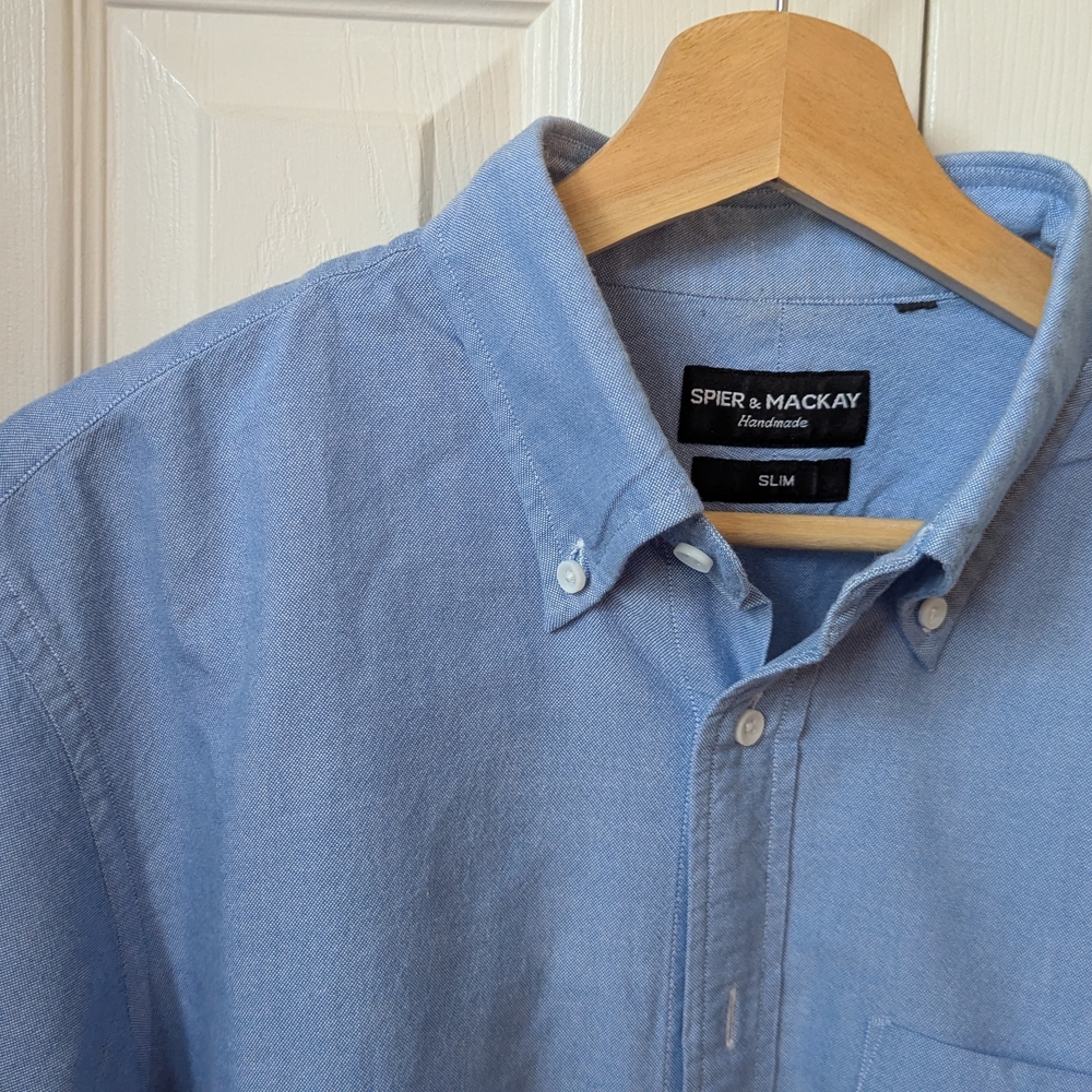 Spier & Mackay Lightweight OCBD Dress Shirt